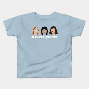 sleater-kinney faces Kids T-Shirt